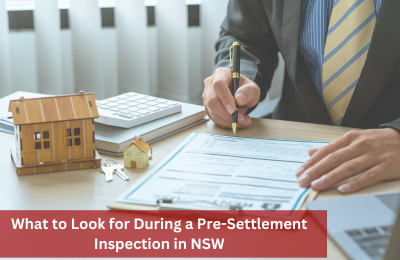 What to Look for During a Pre-Settlement Inspection in NSW